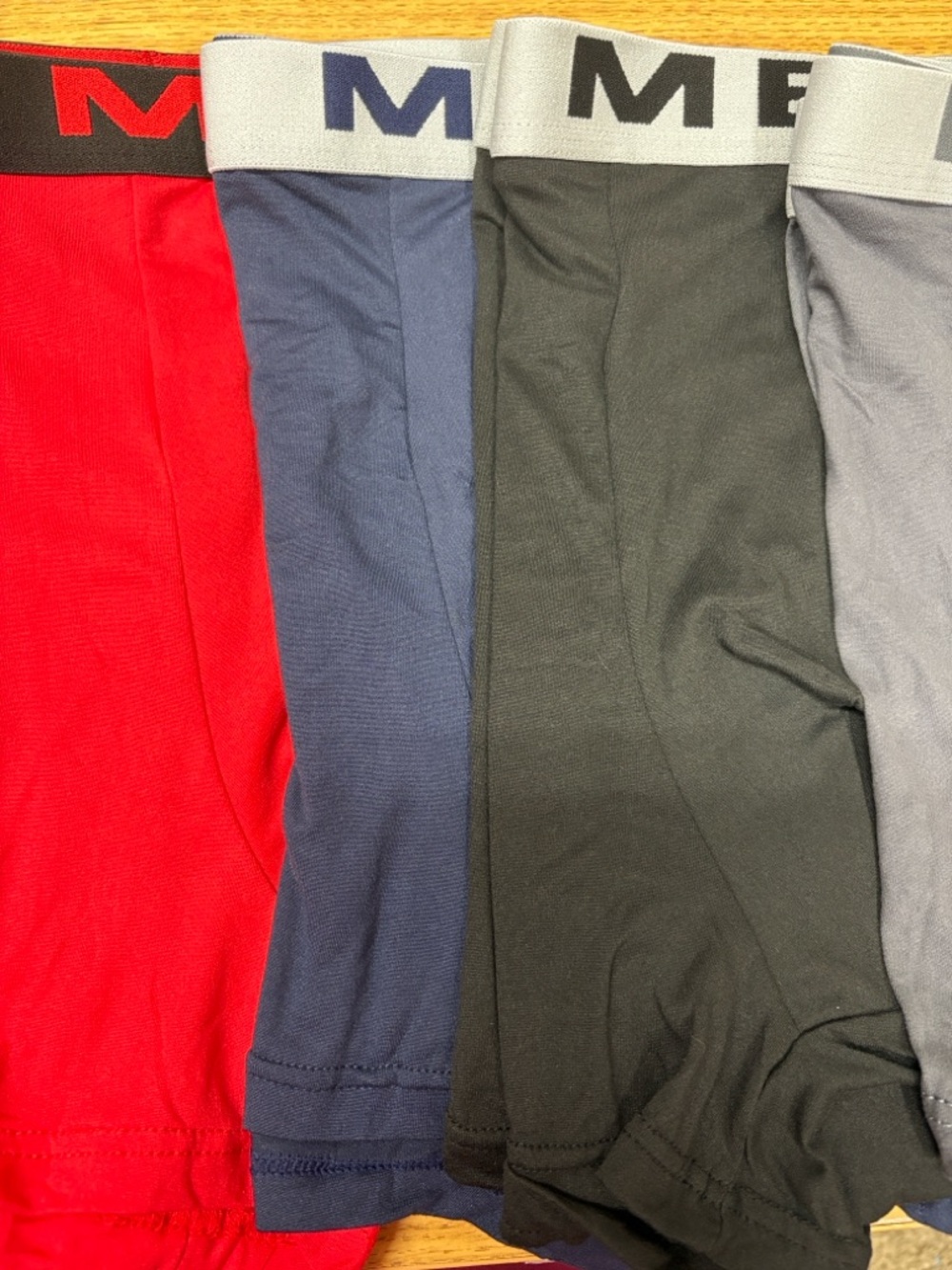 Men's Boxer Briefs 5 Pack Size